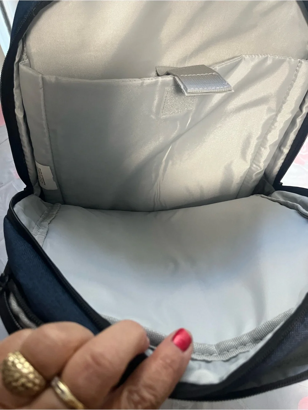 Navy Backpack – Modern Daypack